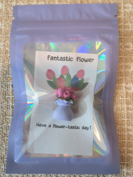 Handmade Other - Fantastic Flower Pink Tulips Miniature